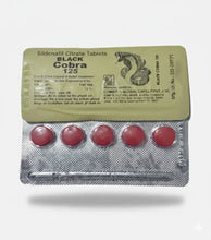 Black Cobra 125mg 5'STablets Tingle