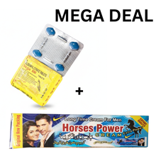 Pack Of 2 Indian Vega 100mg Timing Tablets Pack Of 4 + Horse Power Cream Mingle