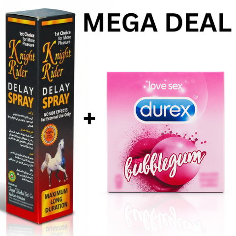 Value Pack – Knight Rider Spray and Durex Chewing Gum (Pack of 2) Mingle
